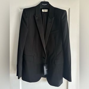 Saint Laurent women’s tuxedo jacket sz:40 YSL